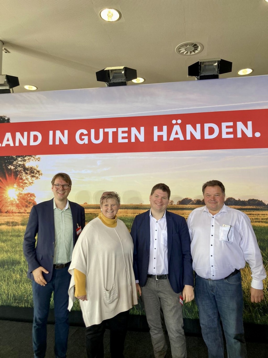 Delegation zum Landesparteitag.